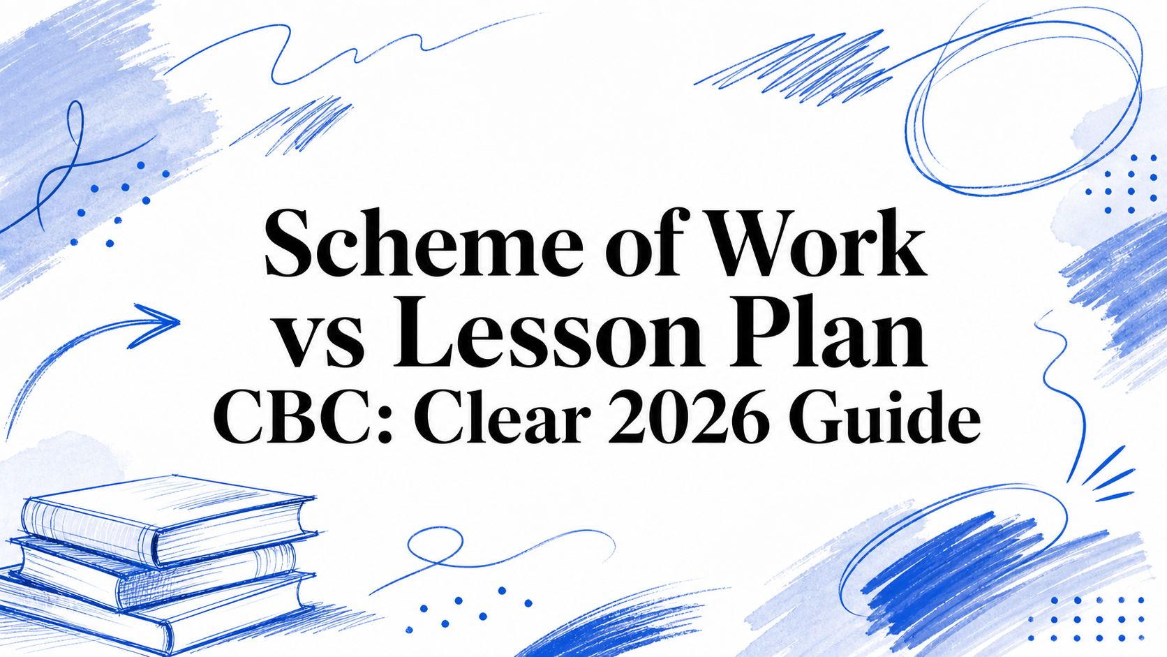 Scheme of Work vs Lesson Plan CBC: Clear 2026 Guide